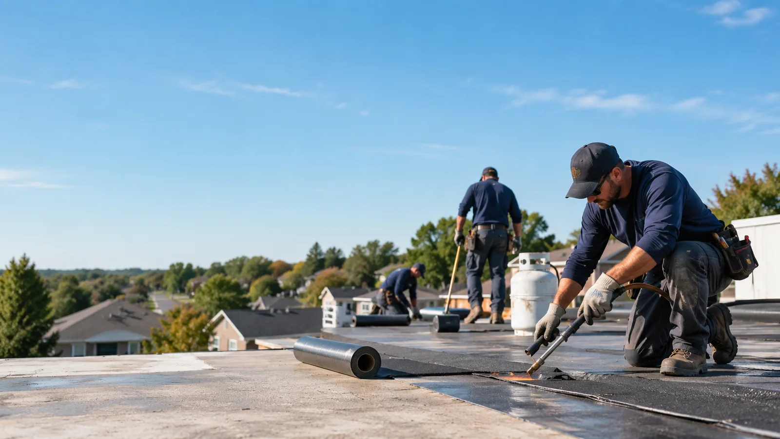 Flat Roof Leak Repair providers in Akron, PA